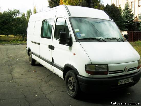 Автомобили Фургон: микроавтобус Рено Мастер грузопассажирский онлайн