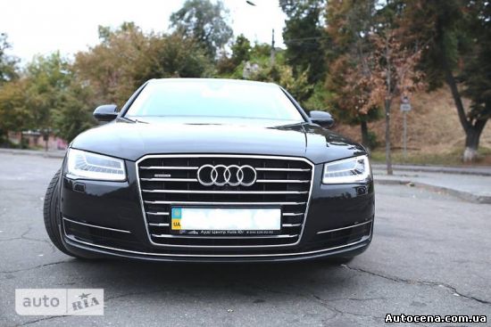 Автомобили Audi: Audi A8 L Quattro New PI 2014 онлайн