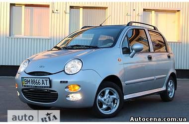 Автомобили Chery: Chery QQ 1.1АМТ NEW 2012 онлайн