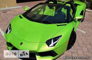 Авто продажа Lamborghini: Lamborghini Aventador LP 700-4 Roadster 2014  9 000 528 грн. по курсу НБУ €548 584 / $695 000