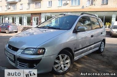 Автомобили Mitsubishi: Mitsubishi Space Star 2004 онлайн